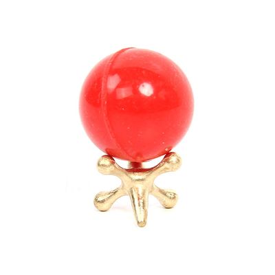 aqxreight 2 Sets Retro Metal Jacks and Game with 2 Bouncy Balls Fun Jacks Game for Family and Friends (Golden,Silver)