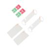 GLOGLOW Game Console Tempered Glass Screen Protective Film for 1000, Scratch Proof HD PET Front Back Film, Easy To Use Kit view 4