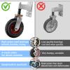 Gate Wheels for Wooden Gate, 8 Inch Caster Wheels with Screws, Screwdriver & Gloves, 360 Degree Rotation Spring-Loaded Heavy Duty Gate Wheel with 600lb Capacity, Ideal for Different Gates view 4