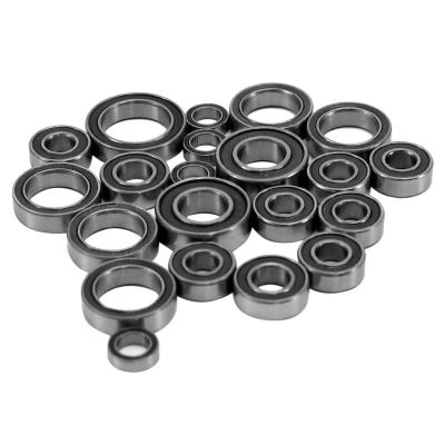 RC Car Accessories Compatible with Traxxas for Slash 4X4 for VXL for Rustler for Stampede HQ727 for Remo 1/10 RC Car Upgrades Parts 21Pcs Sealed Bearing Kit