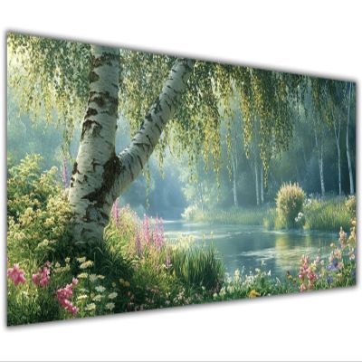 100x200cm Large Paint by Numbers Kit for Adults Dream Paint by Numbers LakeColored Oil Canvas Art Kit with Acrylic Pigment and Brushes for Home Wall Decor Crafts Man Women Hobbies Girls Gifts KL-460