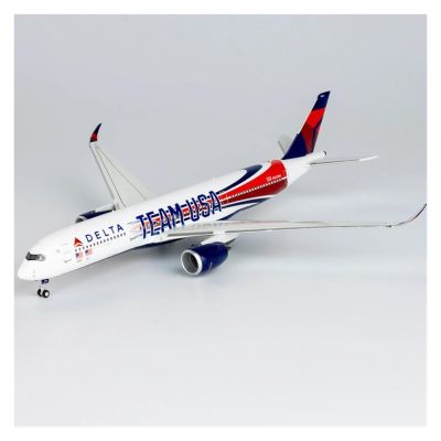 LIUSANGLIU Scale Aircraft 1/400 for US A350-900 Alloy Aircraft Model N521DN Simulated Scale Aircraft Decorative Souvenirs Party Gifts Suitable for Display
