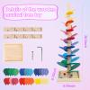 DIPALENT Wooden Marble Run Update Wooden Music Tree for Kids 3+ Years Old,Ball Drop Toy Montessori Toys for 3+ Birthday Gifts for Boys and Girls view 2