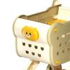 EHJRE Toy Shopping Cart Shopping Trolley for Boys Girls 3 Years Old Interactive with Play Food Simulation, Beige view 3