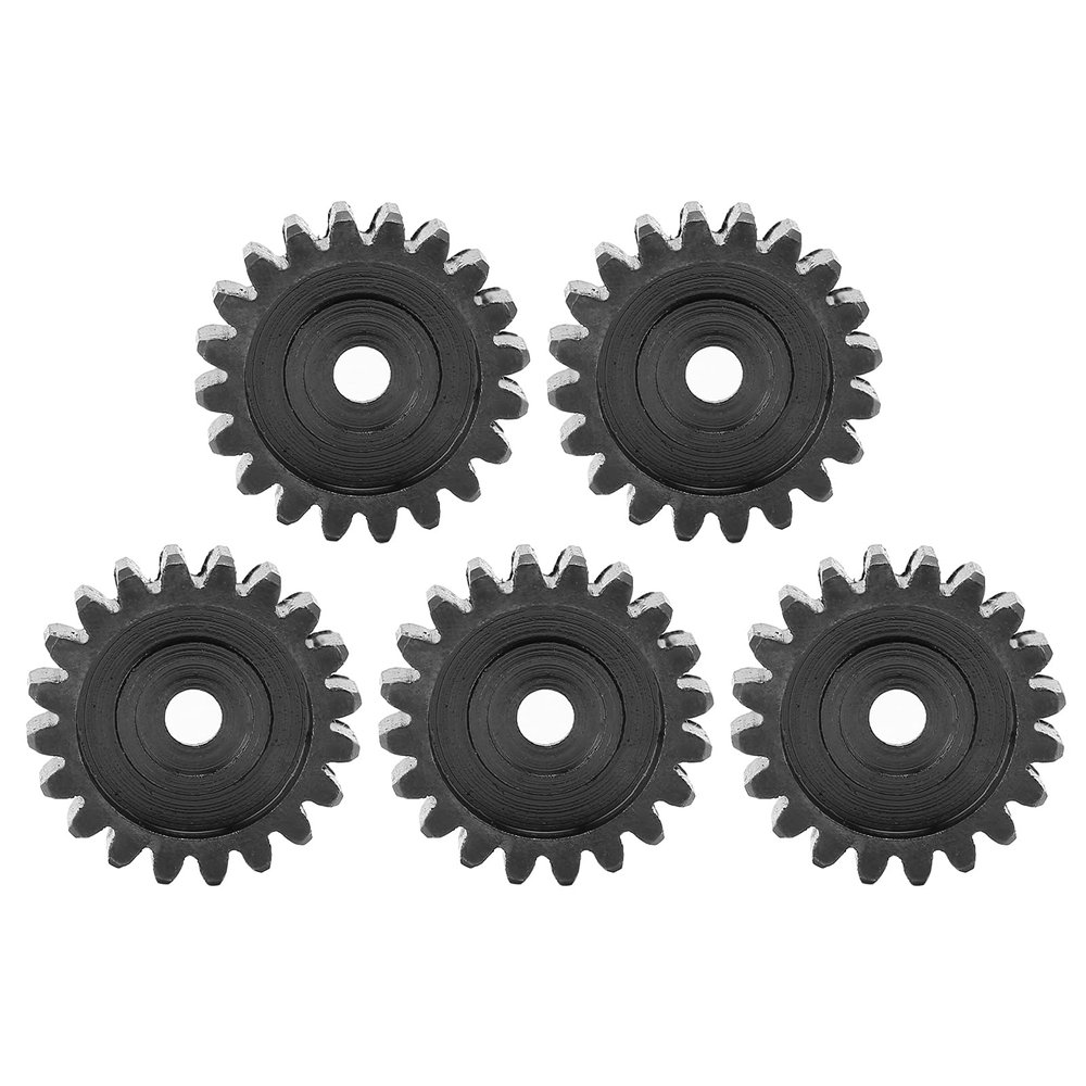 5pcs Servo Spur Gear Steel 24 Internal Tooth Gear Splines Replacement Module 0.8 Industrial Parts Gears Servo Steering (20T)