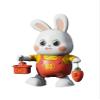 Baby Rechargable Musical Easter Bunny Toy Dancing Crawling Tummy Time Toys, Light Up Infant Toys 6-18 18-36 Months Birthday Easter Gifts for 1-3 Year Old Boy Girl Learning Baby Easter Basket Stuffers view 1