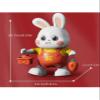 Baby Rechargable Musical Easter Bunny Toy Dancing Crawling Tummy Time Toys, Light Up Infant Toys 6-18 18-36 Months Birthday Easter Gifts for 1-3 Year Old Boy Girl Learning Baby Easter Basket Stuffers view 4