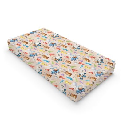 Golf Baby Changing Pad Covers for Boys Girls 32''x16'' Golfing Nursery Fitted Diaper Changing Table Sheets Golf Cart Balls Golf Days Sports Comfort Soft Breathable Nursery Baby Changing Table Mats