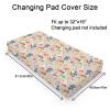 Golf Baby Changing Pad Covers for Boys Girls 32''x16'' Golfing Nursery Fitted Diaper Changing Table Sheets Golf Cart Balls Golf Days Sports Comfort Soft Breathable Nursery Baby Changing Table Mats view 2