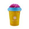 ChillFactor Colour Shock Slushy Maker Super Sunburst Reusable Slushy Maker Cup, Homemade Slushies Squeeze Cup Slushy Maker Kitchen Toy, Orange view 2