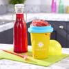 ChillFactor Colour Shock Slushy Maker Super Sunburst Reusable Slushy Maker Cup, Homemade Slushies Squeeze Cup Slushy Maker Kitchen Toy, Orange view 3
