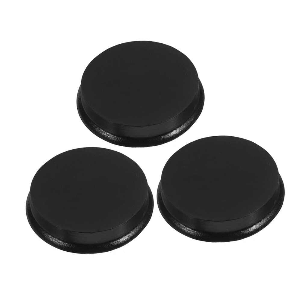KOMBIUDA 3pcs Miniature Base Circular Wooden Bases for Doll Display Diy Action Figure Stand