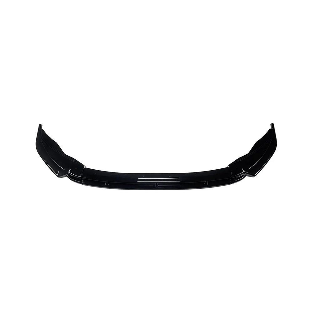 Car Front Bumper Lip Spoiler Splitter Compatible For VW Tiguan MK2 Rline 2017 2018 2019 2020 ABS Diffuser Body Kits(Glossy black)