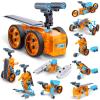 25-in-1 Solar Robot Kit Toys for Boys - Educational Tech Stem Science Experiment Solar Robots Kit for Kids - DIY Robotics Kits Birthday for Boys Girls Age 8 9 10 11 12 13 14 Years Old view 1