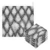 WELLDAY Snakeskin Texture Baby Washcloths, 3 Pack of Cotton Newborn Washcloths, Extra Soft & Ultra Absorbent Muslin Washcloths Baby, Unisex 12 X 12 in view 3