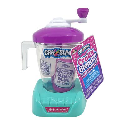 Craz-Slimy Crazy Blendz DIY Slime Making Mixer - Assorted Colors - Kids DIY Slime Craft Kit, Easter Basket Stuffer, 5" x 3.25"