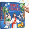 LEARNING BUGS Christian Bible Stories  13 Stories and Prayers for Little Ones, Musical Books for Toddlers, 28-Button Bible Story Book, Musical Toys for Toddlers 1-3 view 1