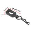 RC Car Repair Kit for Arrma for Kraton for Axial for SCX10 for Traxxas for Trx4 for Tamiya 1/8 1/10 4Pcs Body Clip Retainer Shell Fixed Buckle Lock RC Car Upgrade Parts(Black) view 3