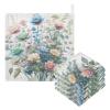 WELLDAY Bouquets Green Plants Baby Washcloths, 5 Pack of Cotton Newborn Washcloths, Extra Soft & Ultra Absorbent Muslin Washcloths Baby, Unisex 12 X 12 in view 1