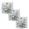 WELLDAY Bouquets Green Plants Baby Washcloths, 5 Pack of Cotton Newborn Washcloths, Extra Soft & Ultra Absorbent Muslin Washcloths Baby, Unisex 12 X 12 in view 2