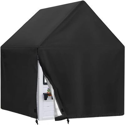 Yolaka Outdoor Cover Fit for Kids Sweetwater Wooden Playhouse L57.1" x W57.1" x H63"/48" All Weather Protector