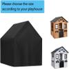 Yolaka Outdoor Cover Fit for Kids Sweetwater Wooden Playhouse L57.1" x W57.1" x H63"/48" All Weather Protector view 4
