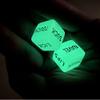 2 Pcs Romantic Naughty Dice Set for Adults Games Elevate Your Anniversary Or Valentine's Day with Our Funny Couples Dice,Glow-in-The-Dark Date Night Dice Couples Gift,Valentines Day Gifts for Him Her view 1