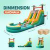 26.3FT Commercial Grade Inflatable Water Silde for Kids Adults, Heavy Duty PVC Water Bouncer House with Slide, Big Airtight Water Pool, Waterslide with 1100W Blower Outdoor view 3