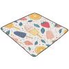 Kigai Fruit Ice Cream Baby Play Mat for Floor and Playpen 50x50 inch Non-Slip Baby Activity Playmat Waterproof Foldable Crawling Mat for Infants Toddlers view 2