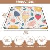 Kigai Fruit Ice Cream Baby Play Mat for Floor and Playpen 50x50 inch Non-Slip Baby Activity Playmat Waterproof Foldable Crawling Mat for Infants Toddlers view 3