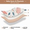 Kigai Fruit Ice Cream Baby Play Mat for Floor and Playpen 50x50 inch Non-Slip Baby Activity Playmat Waterproof Foldable Crawling Mat for Infants Toddlers view 4