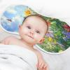 Kigai Wildflowers Butterfly Muslin Burp Cloths for Baby Soft and Absorbent 4 Layers Burping Cloth Baby Washcloths Burp Rags for Boys Girls Newborn Infants, 1 Pack view 4