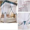 Bedspread Mosquito Net, Princess Room Quarterpost Double Bed Curtain with Stand (Colour: D, Size: 200X220 Cm/79X87 INES) (Color : E, Size : 150X200cm/59X79in) view 3