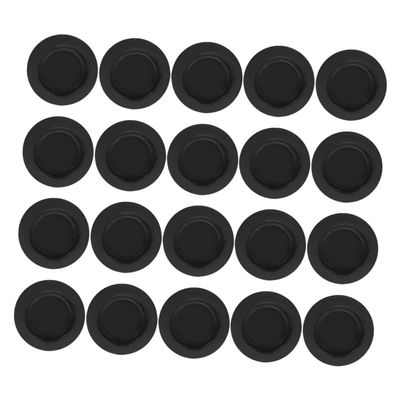 Toyvian 20pcs Rubber Piggy Bank Stopper Round Money Box Closure Plugs Easy to Install Seal for Coin Savings Fits Inner Diameter Saving Jars