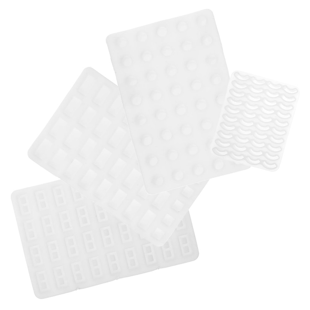 BESTonZON 4pcs Miniature Brick Mold Molds for Sand Table Building Easy to Use for Architectural Models and Dollhouse Supplies