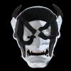 Amonkky Resin Anime Mask Terrifying Halloween Mask Role Playing Mask Halloween Make up Ball Costume Props. (White) view 4