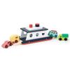 Mentari Toys - Car Ferry - Wooden Toy Boat with Dual Loading/Unloading Ends - Includes Car, Caravan, Campervan and Truck - Enhances Imaginative Play and Fine Motor Skills - Age 3+ view 2