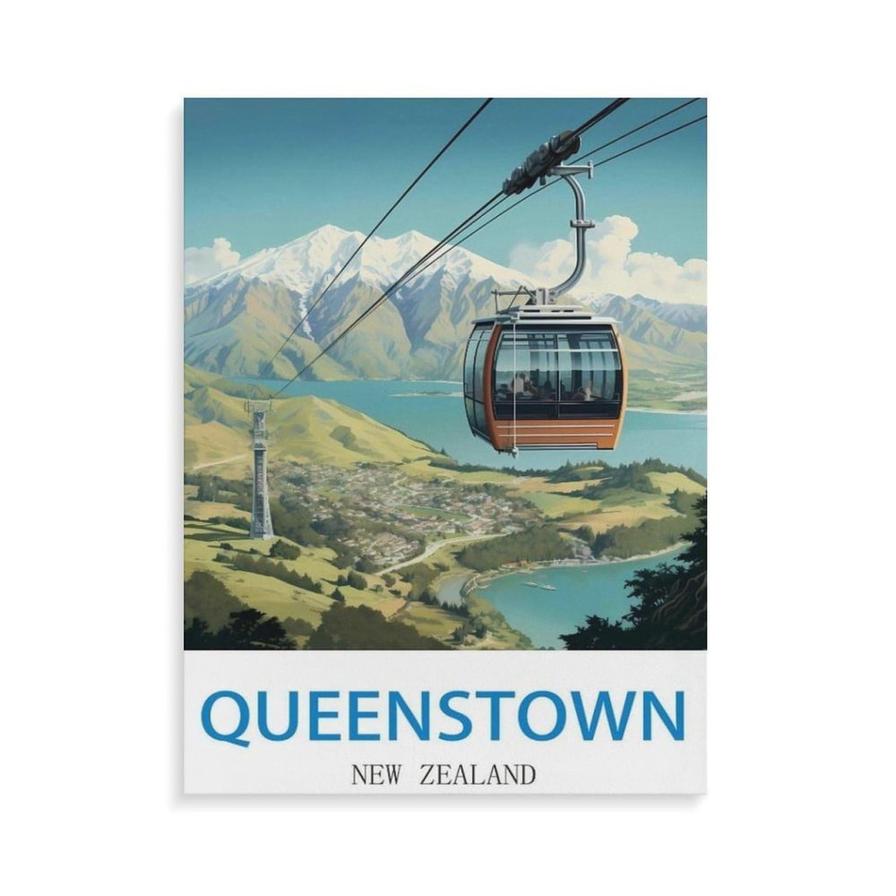 1000PcsQueenstown New ZealandJigsaw Adult Decompression Game Puzzle Students Toy for Children Christmas Birthday Gifts50x70cm-U79