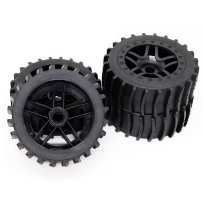 for Arrma for Traxxas for Slash 2WD 4WD for Wltoys 1/7 1/8 1/10 4pcs Off Road for Buggy Sand Paddles for Desert Wheel Tires 17mm Hex RC Car Repair Kit