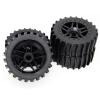 for Arrma for Traxxas for Slash 2WD 4WD for Wltoys 1/7 1/8 1/10 4pcs Off Road for Buggy Sand Paddles for Desert Wheel Tires 17mm Hex RC Car Repair Kit view 1