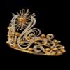 Universe Crown Lumiere De L'Infinity (2024) queen, Jewelmer Crown, Victoria Kjr Theilvig, pageant, Miss Denmark, Good crown, pearls view 3