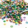 Assorted Leaf Polymer Clay Sprinkles, Fake Sprinkle Mix for Crafts, Fake Bake, Slime, Decoden, Funfetti Jimmies (100 gram bag) view 1