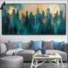 City Paint by Numbers for Adults,Abstract Paint by Number Acrylic with 3 Brushes,DIY Painting by Numbers for Beginner Kits,DIY Canvas Oil Painting Kit for Home Wall Decor Gift (NO Frame 30x90cm V-487 view 1