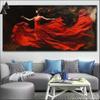 Dancing Paint by Numbers for Adults,Girl Paint by Number Acrylic with 3 Brushes,DIY Painting by Numbers for Beginner Kits,DIY Canvas Oil Painting Kit for Home Wall Decor Gift (NO Frame 30x90cm V-545 view 1