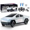 Vefercen RC Car ToysAll Terrain 2.4GHz RC Truck for Boys Aged 3-8, 8-12, Electric Vehicle Truck Toys for Kids, Birthday Gifts for Kids, Boys and Girls (Silver) view 1