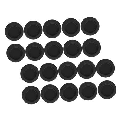 MOLUCKFU 20pcs Rubber Piggy Bank Plugs Round Bottom Covers for Money Saving Box Inner Diameter Easy Installation Replacement Stoppers for Banks
