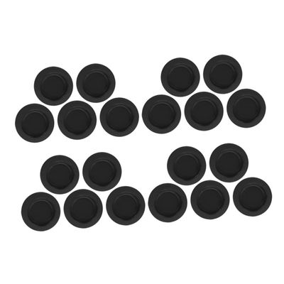 COSMEVIVI 20pcs Rubber Piggy Bank Replacement Plugs Round Money Bank Stoppers with Inner Diameter Covers for Secure Savings and Protection