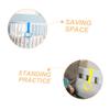 Beatifufu 2pcs Playpen Handles Crib Pull up Rings Playpen Attachments Safe Standing Aid view 3