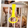 Beatifufu 2pcs Playpen Handles Crib Pull up Rings Playpen Attachments Safe Standing Aid view 4