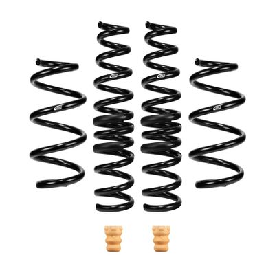 Eibach Suspension Spring Kit, PRO-KIT, Lowering, 4 Coil Springs, Black Powder Coat, compatible with Kia K5 2021-24, Kit
